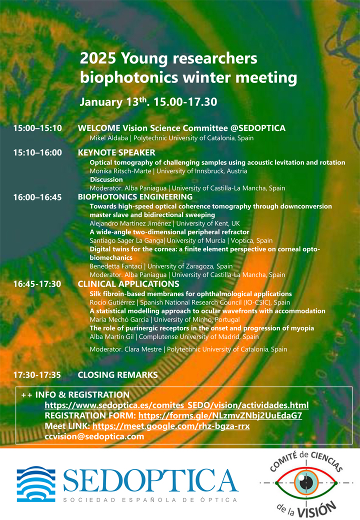 2025 Young researchers biophotonics winter meeting