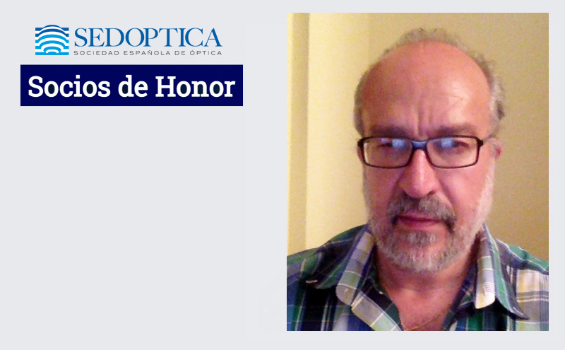Juan Carlos Otero nombrado Socio de Honor de SEDOPTICA
