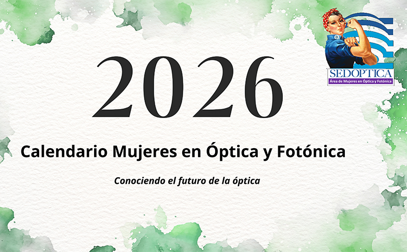 Calendario 2026 - Mujeres en Óptica y Fotónica