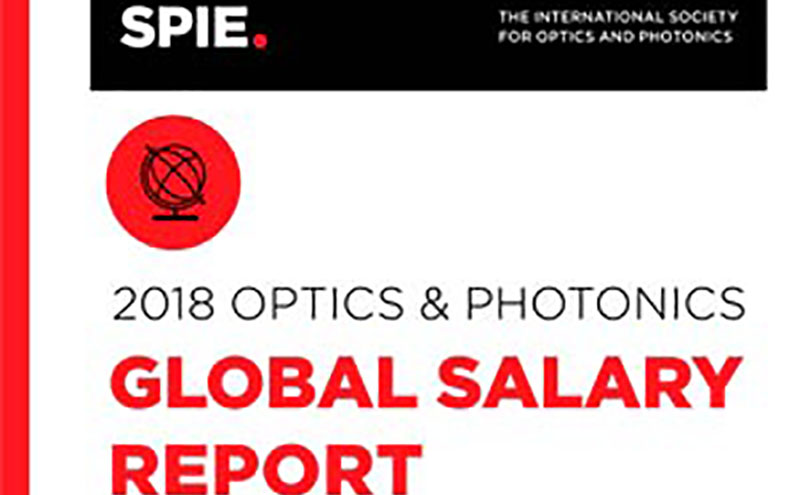 SPIE publica el estudio sobre salarios en Óptica y Fotónica en 2018