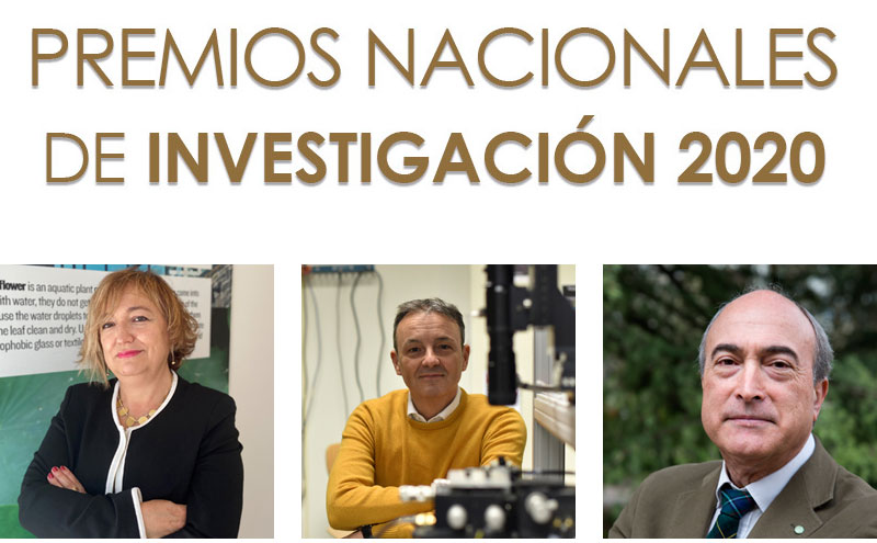 Laura Lechuga, José Capmany y Nazario Martín, Premios Nacionales de Investigación 2020